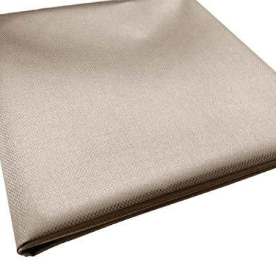 Image of Faraday Fabric EMI RF Shielding RFID EMF Protection Anti Radiation Blocking Conductive for RF,EMI,WiFi,Military Grade Tent Fabric,Blanket,silver 2m