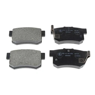 Image of 43022SG0G00, 43022SG0G01, 43022SG0G02, 43022SG0G03, 43022SN7E50 Brake pad set BLUE PRINT ADH24264 Rear Axle with acoustic wear warning