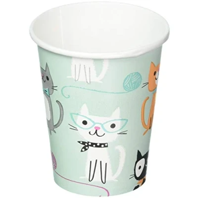Image of Creative Party Cute CTAS Paper Cups 8 Pcs