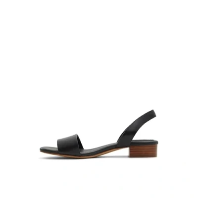 Image of ALDO Dorenna Sandals, Women&#039;s, Size: 5.5, Black Leather