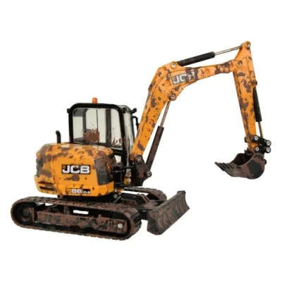 Image of Britains Muddy JCB midi excavator 1:32 Toys