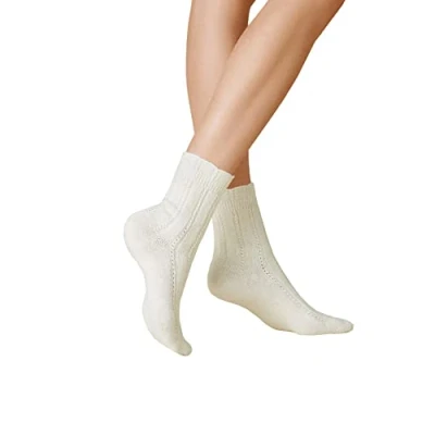 Image of KUNERT Women&#039;s Bedsocks Wärmend Socks, mohair, Winter White 2030, 35 38