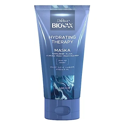 Image of L`biotica Biovax Glamour Hydrating Therapy hair mask 150 ml
