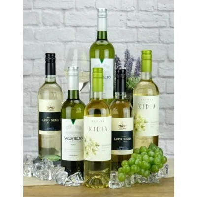 Image of Value White Wine Mixed 6 Bottle Half Case