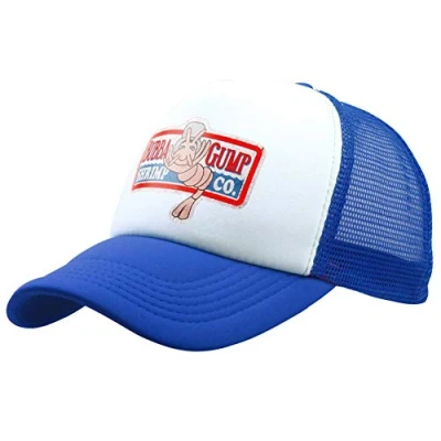 Image of Bubba Gump Cap Shrimp Co. Truck Baseball Sport Summer Snapback Hat Forrest Adjustable for Women Men