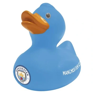 Image of FOCO EPL MANCHESTER CITY FC FOOTBALL PREMIER LEAGUE CHAMPIONSHIP RUBBER BATHTIME DUCK
