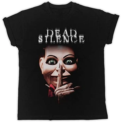 Image of Dead Silence Movie Poster Mens T Shirt Unisex Graphic Black Tee M