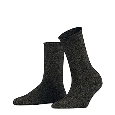 Image of FALKE Women&#039;s Shiny W SO Lyocell Plain 1 Pair Socks, Black (Black 3000) new eco friendly, 2.5 5