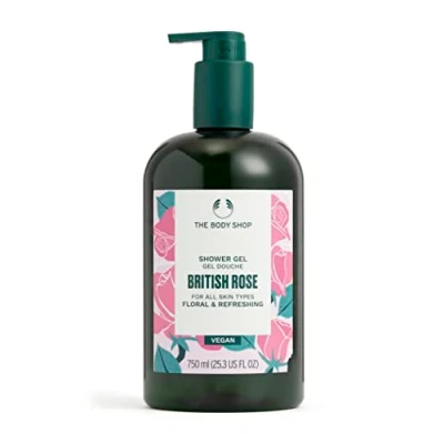 Image of The Body Shop British Rose Shower Gel 750ml
