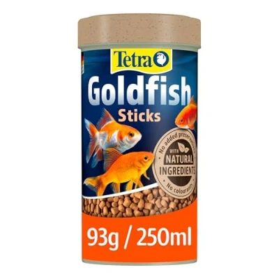 Image of Tetra Goldfish Fish Food Sticks, Complete for Medium to Large Goldfish, 93 g