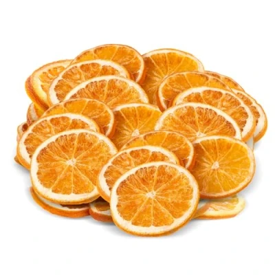 Image of G4GADGET 15 ORANGE SLICES Dried Fruit CHRISTMAS CRAFT WREATH FLORIST DECORATION UK