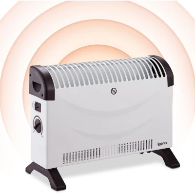 Image of Igenix IG5200 Portable Convector Heater - 2000W - White