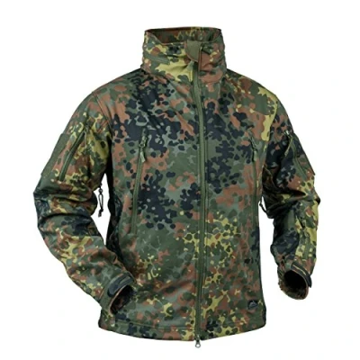 Image of Helikon Gunfighter Soft Shell Jacket Flecktarn Size M