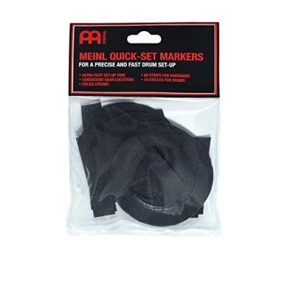 Image of Meinl Cymbals Quick Set Markers 70 pieces for marking the position of your Setup Hardware Drum Kit Accessories Black (MQSM)