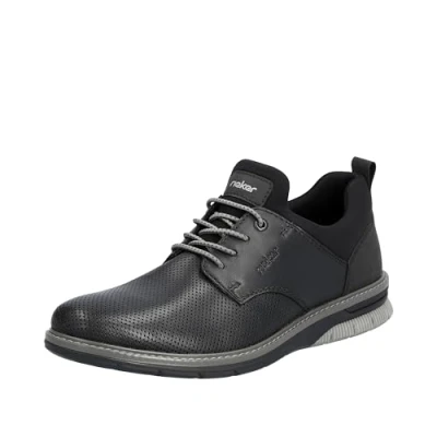 Image of Rieker Men&#039;s 14450 Lace up, Black, 10.5 UK