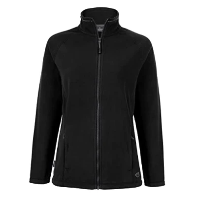 Image of Craghoppers Womens Expert Ladies Miska 200 Fleece Jacket, Black, 14 UK
