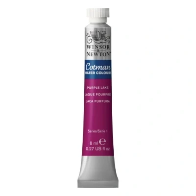 Image of Winsor &amp; Newton Purple Lake Cotman Water Colour Paint 8ml
