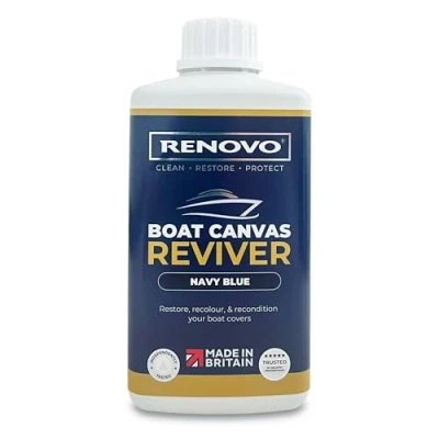 Image of Renovo Boat Canvas Reviver/Navy Blue 500 ml