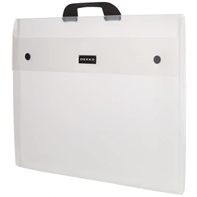 Image of Westfolio Type G Expandable Folio Carry Case Opaline A2, for Art, Paper, Bag Folder, Essentials Students Artwork
