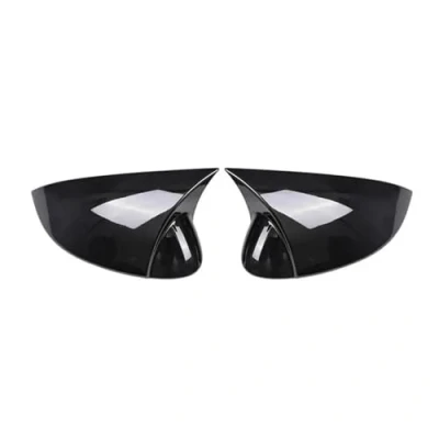 Image of Replacement Covers For Car Mirrors VW Golf 8 MK8 GTI GTD 2020 2022 Side Rear View Mirror Cap Cover Carbon Look Wing Rearview Cap(Glossy Black)