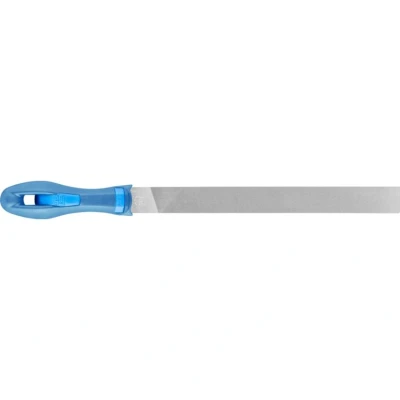 Image of Pferd 11210208 Cut 3 Type Hand File, Silver/Blue, 200 mm
