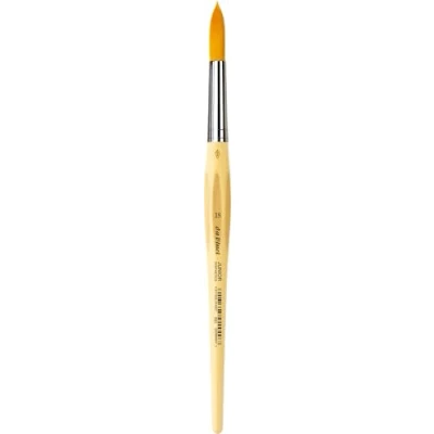 Image of Da Vinci 303 Series Synthetic Brush, Bristle, Yellow, 22.5 x 0.92 30 cm