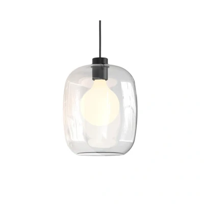 Image of Curve Glass 285 Clear Lamp Shade Astro