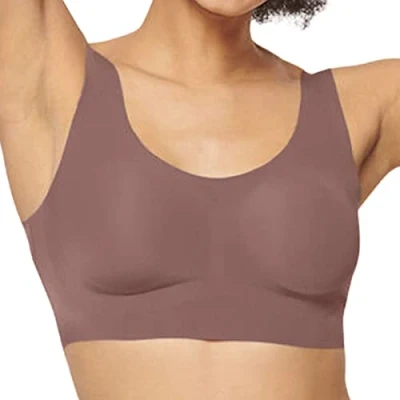 Image of Sloggi Women&#039;s Zero Feel Top EX Bustier, Cacao, XS