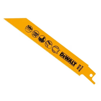 Image of DeWalt DT2346QZ 3mm Max 152mm Reciprocating Blade Colbolt Steel Cordless Metals