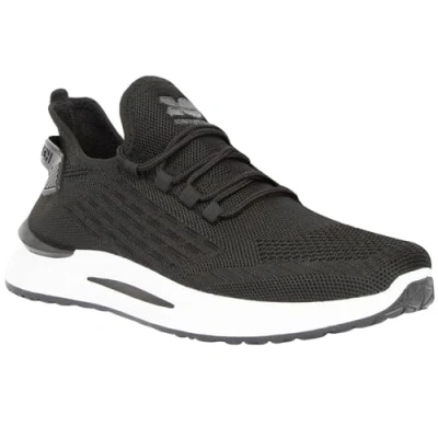 Image of Crosshatch HAMIR Mens Traniers Sneaker, Black, 8 UK