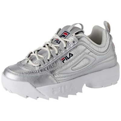 Image of FILA Disruptor F wmn Women’s Sneaker, silver (Silver), 4.5 UK