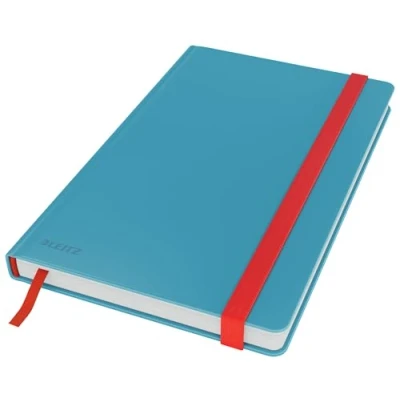 Image of Leitz A5 Ruled Hardcover Notebook, 80 Sheet, Cosy Range, Calm Blue, 44810061