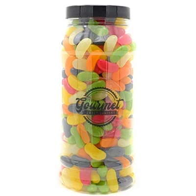 Image of Jelly Beans Retro Sweet Shop Jar by The Gourmet Company