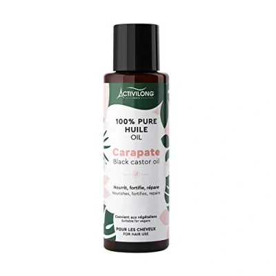 Image of Activilong 100% Pure Black Castor Oil 100 ml