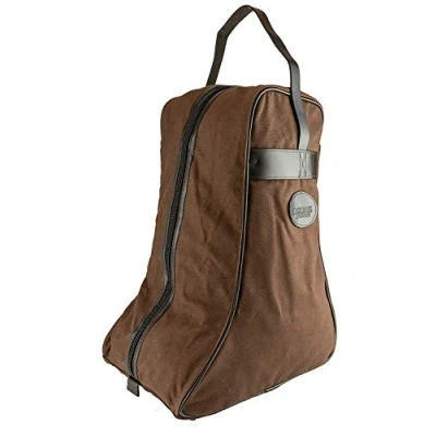 Image of JACK PYKE Heavy Cotton Canvas Boot Store and Carry Bag Brown