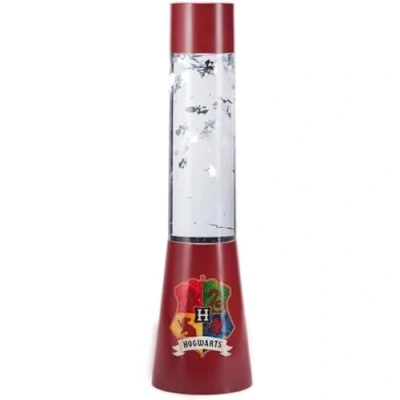 Image of Paladone Harry Potter Glitter Liquid Mood Light with Floating Quidditch Golden Snitch &amp; Bolts Officially Licensed Wizarding World Merchandise Lava Lamp Night Desk Bedside