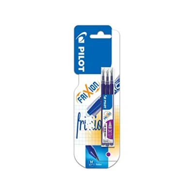 Image of Pilot Frixion Bls Fr7 V Refill Cartridges Pack of 3 Violet