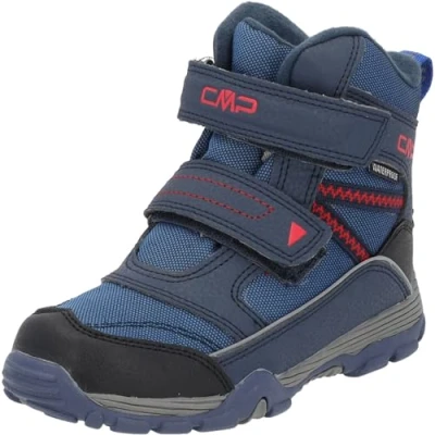 Image of CMP Kids PYRY Snow Boot WP, Black Blue, 9.5 UK Child