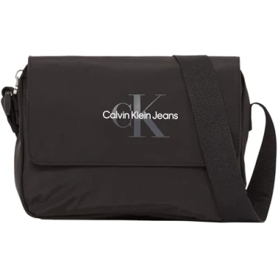 Image of Calvin Klein Jeans Essentials Across body bag, Men&#039;s, Size: One Size, Black