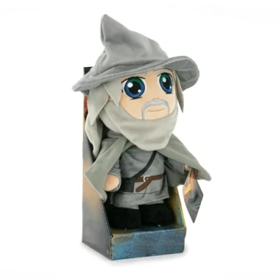 Image of the Lord of Rings 28cm Aragorn Frodo Gandalf Gollum Legolas Collector&#039;s Edition Plush Super Soft Quality (With box Presentation, Gandalf)