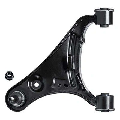 Image of RBJ500231, RBJ500232 Suspension Arm FEBI BILSTEIN 107864 with bearings, lock nuts ball joint Upper, Front Axle Left Control Steel 14mm