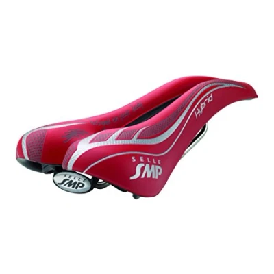 Image of Selle Smp Hybrid Saddle Red, Medium