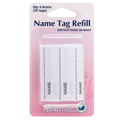Image of Name Tag Refill 36 Tags