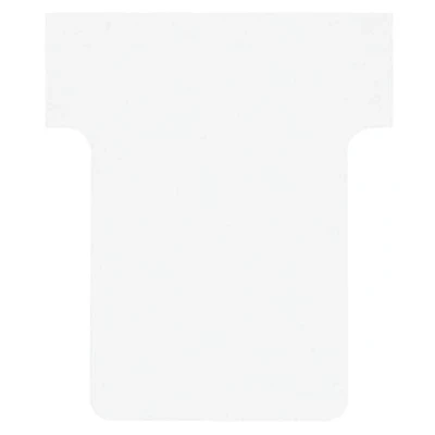 Image of Nobo 2001502 Case of 100 T Cards 1.5 cm White