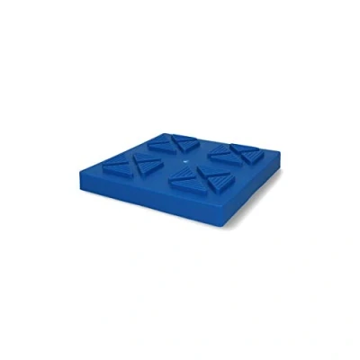 Image of cartrend Caravan Stackable Base Plates, Underlay Support for Camping Stands and Crank 4 Pack