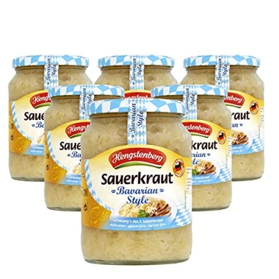 Image of Hengstenberg Sauerkraut 680 g (Pack of 6)