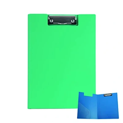 Image of Alevar PVC Clipboard with Cover A4 Green