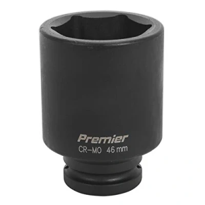 Image of Sealey Premier Impact Socket 46mm Deep 3/4&quot;Sq Drive