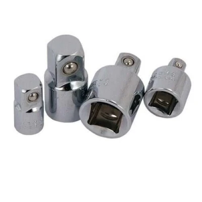 Image of Dunnet Tools 4 Piece Socket Adapter Set Converter Ratchet Reducer 1/2&quot; 1/4&quot; 3/8&quot; Hand Mechanics