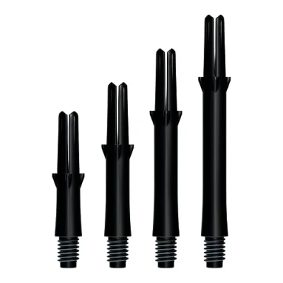 Image of Lstyle dart shafts: 2ba standard thread nylon stems black 260 (in between)